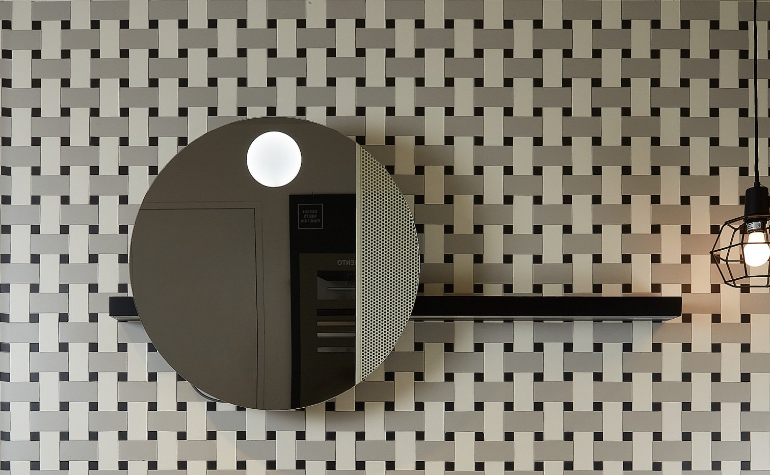 Makro, Petit Specchio scorrevole diametro 70 cm