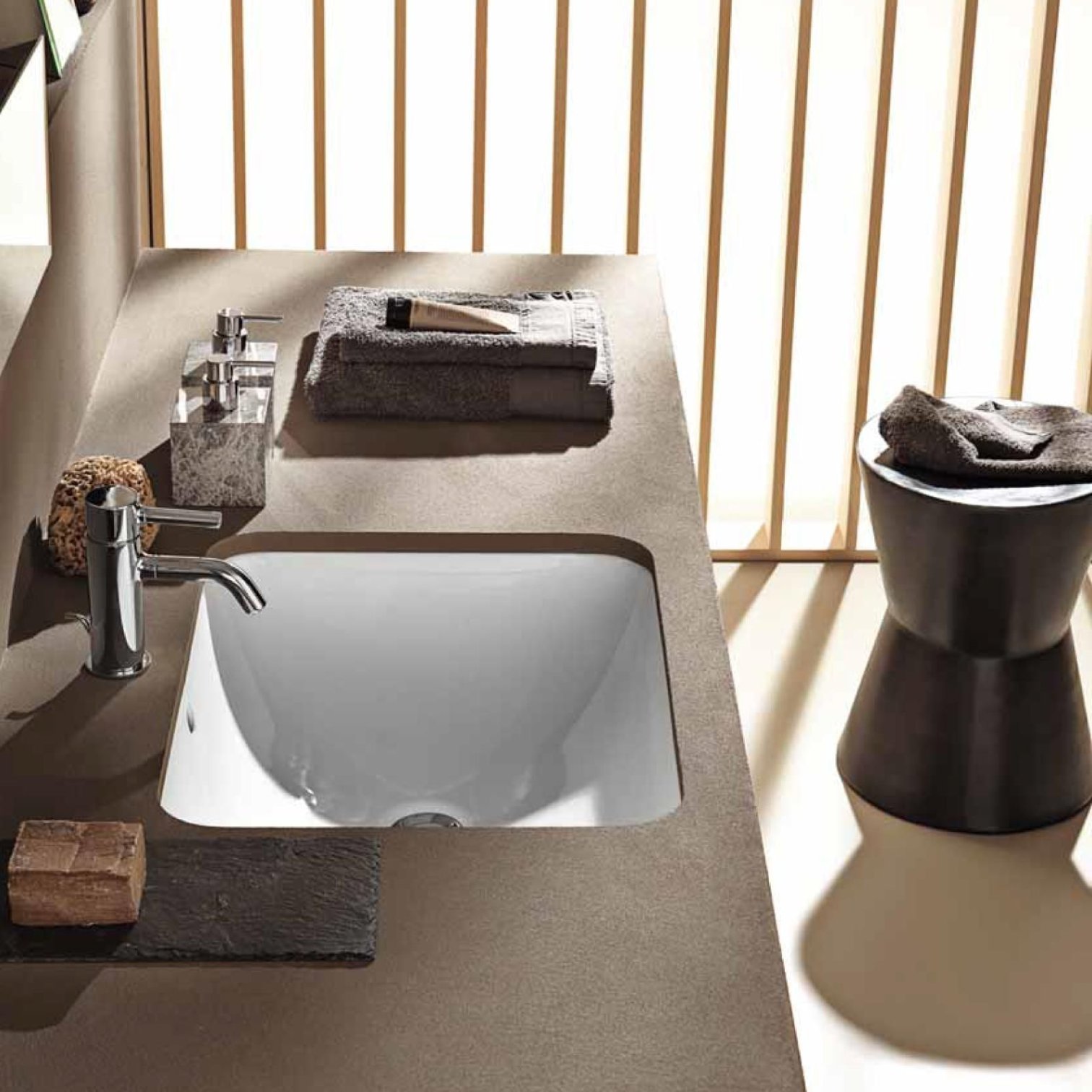 Geberit, VariForm Countertop basin L 53 cm