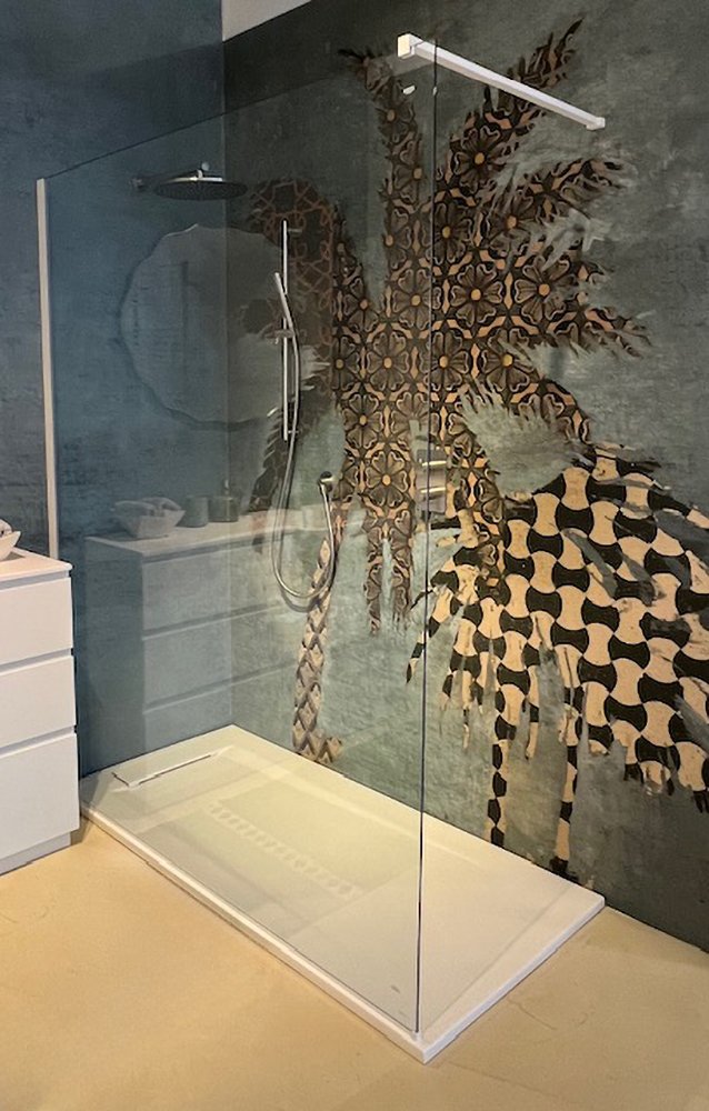 Disenia, Vitrum Shower wall L 160 cm