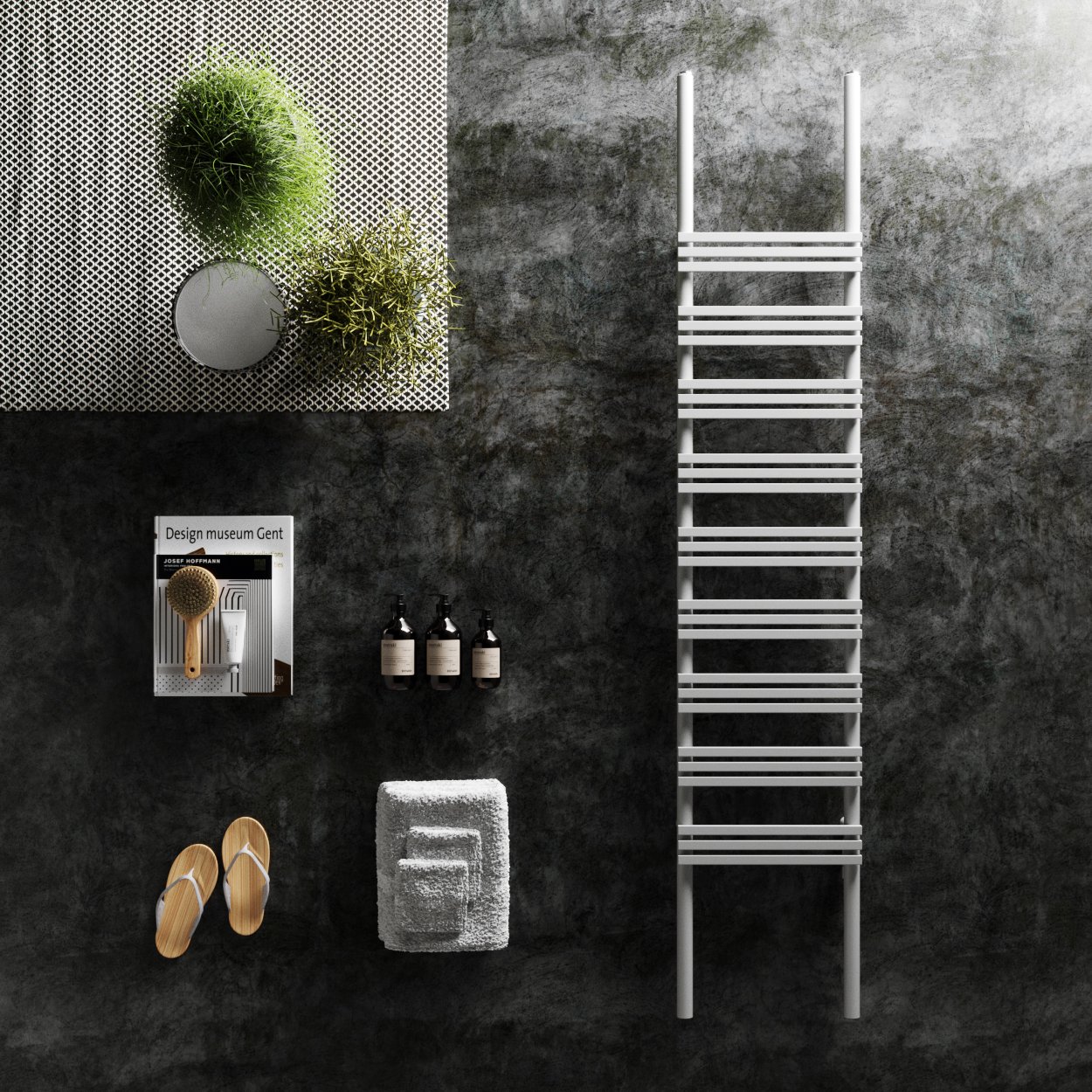 Antrax, Pioli Wall Electric towel warmer 207x50 cm