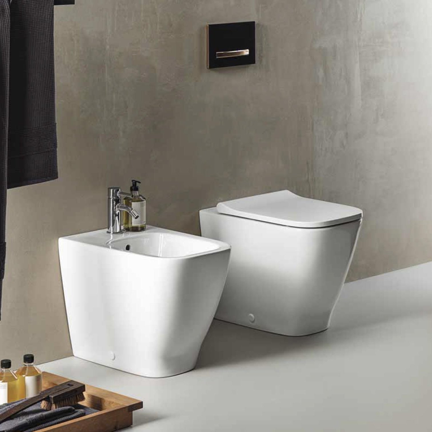 Geberit, Smyle Square Coppia sanitari