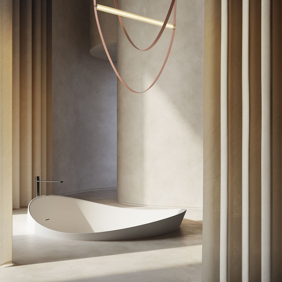 antoniolupi, Dune2 Bathtub 172x168 cm