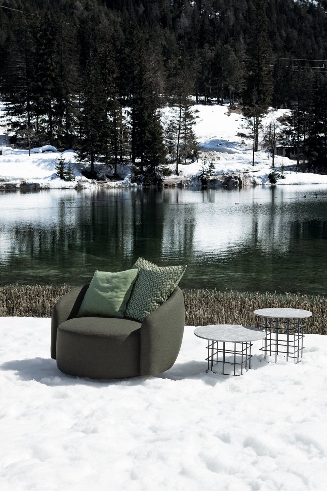 Flexteam, Globe Outdoor Armchair diam. 110 cm