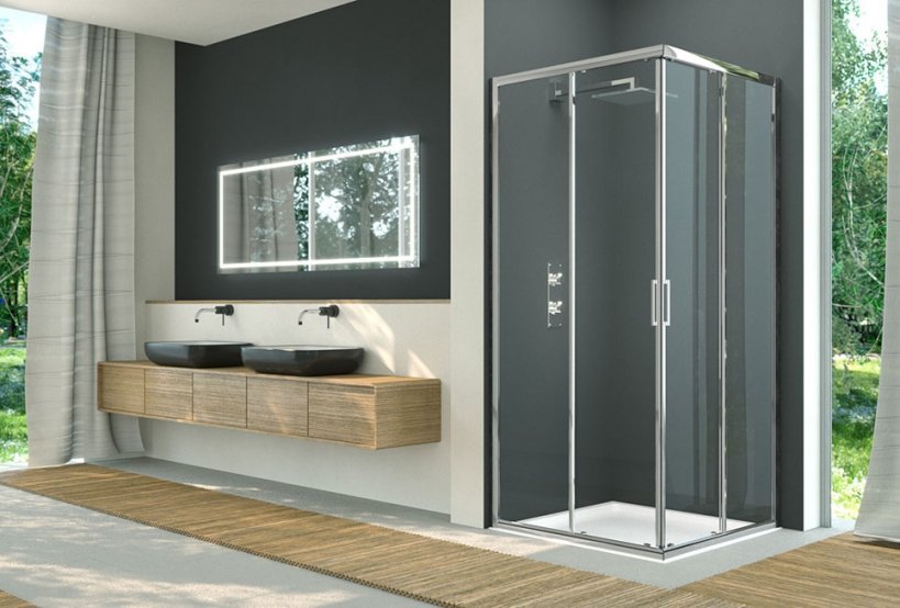 Box Docce 2B, 6000 Box doccia 100x80 cm