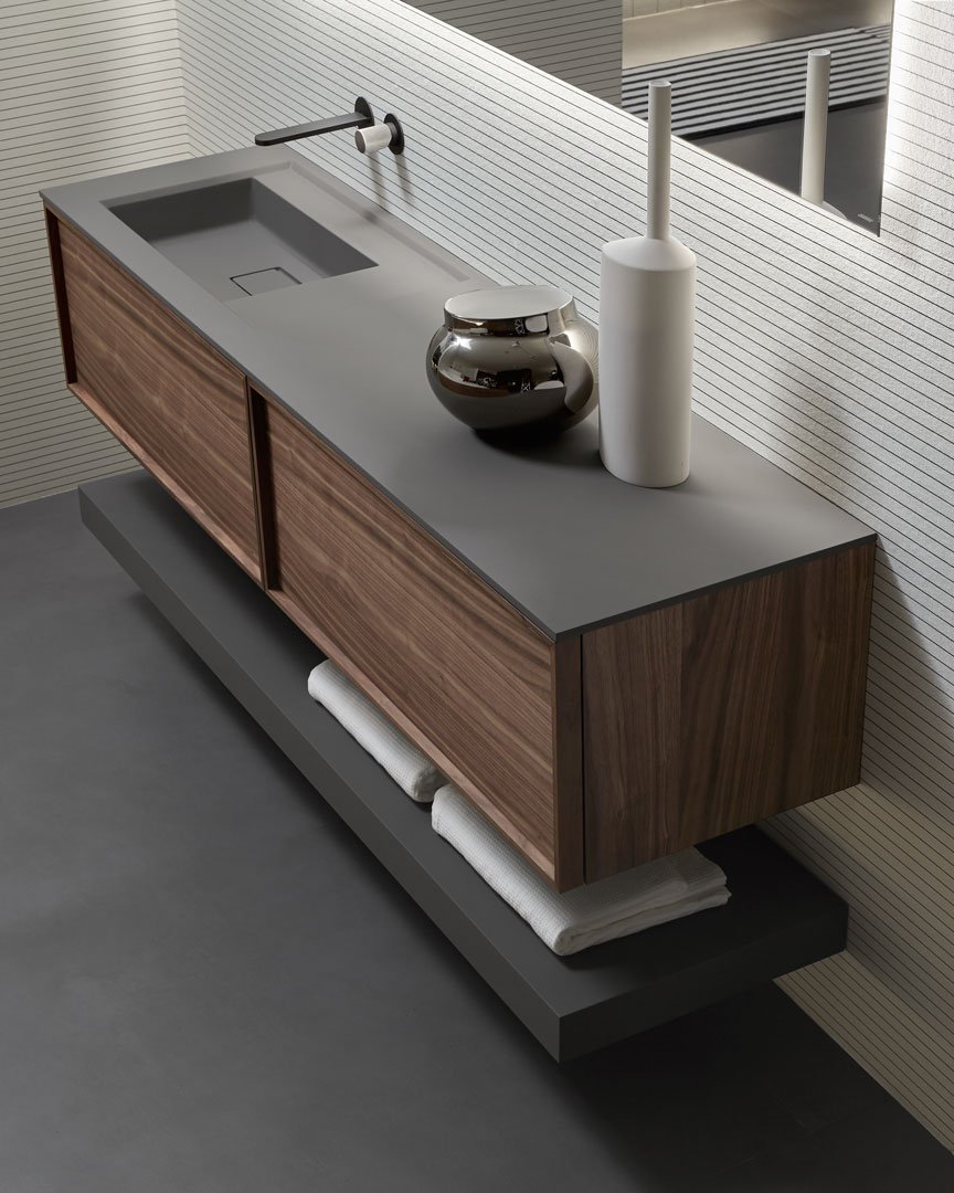 antoniolupi, Riquadro Vanity Unit 180x47 cm