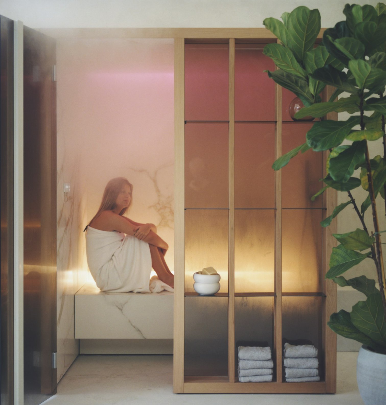 Effe, Yoku H Shelf Hammam