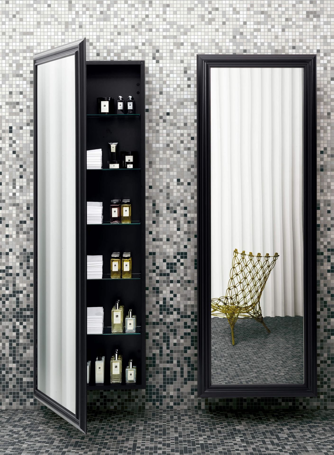 Bisazza, New Grigia mosaico 32x32 cm