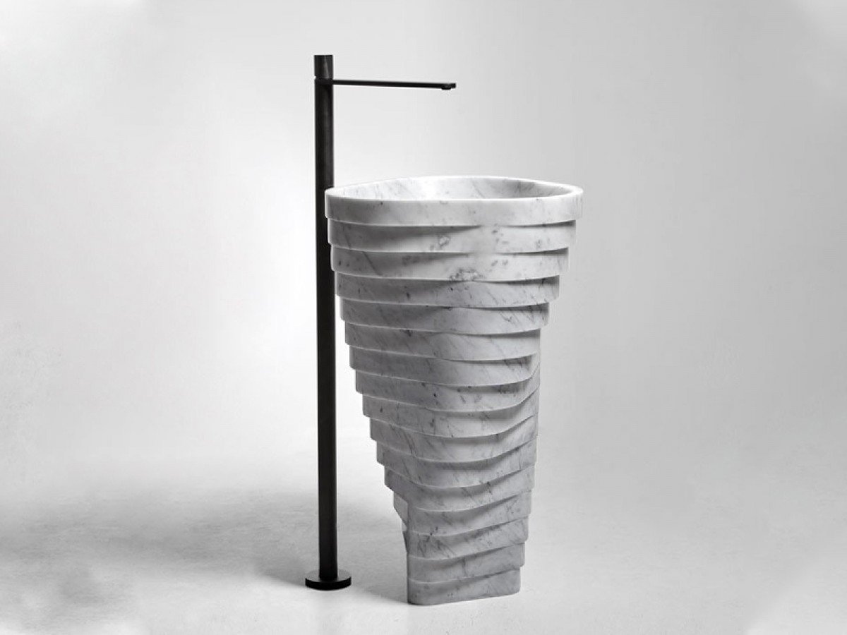 antoniolupi, Vortice Washbasin 52x50 cm