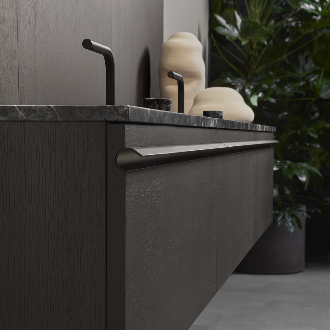 antoniolupi, Borderline Vanity unit 270x47 cm