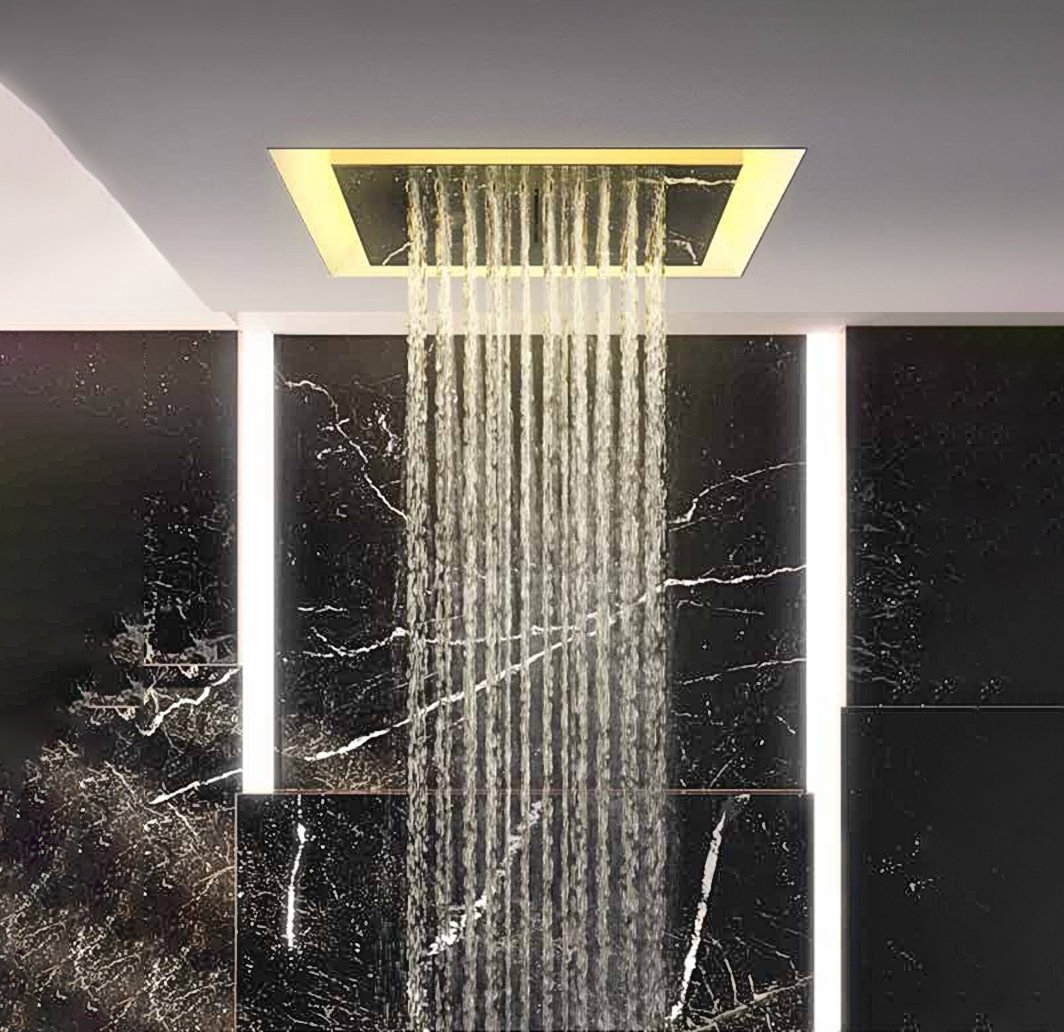 Gessi, Afilo Soffione doccia 30x30 cm