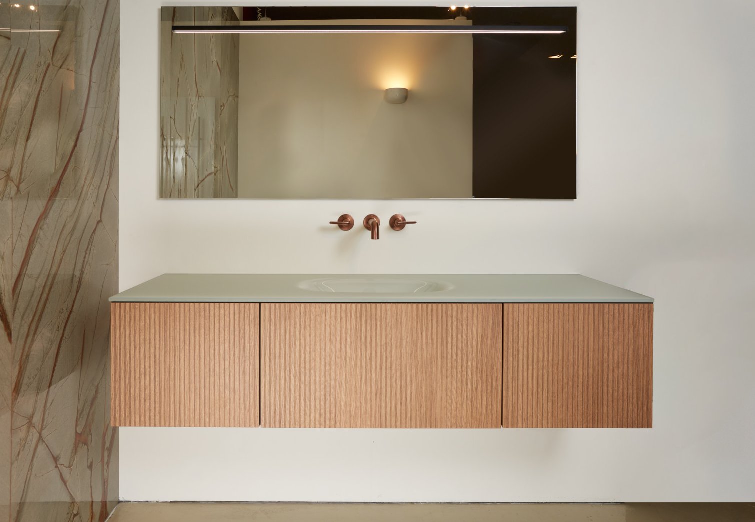 antoniolupi, Binario 12 Mobile portalavabo L 162 cm