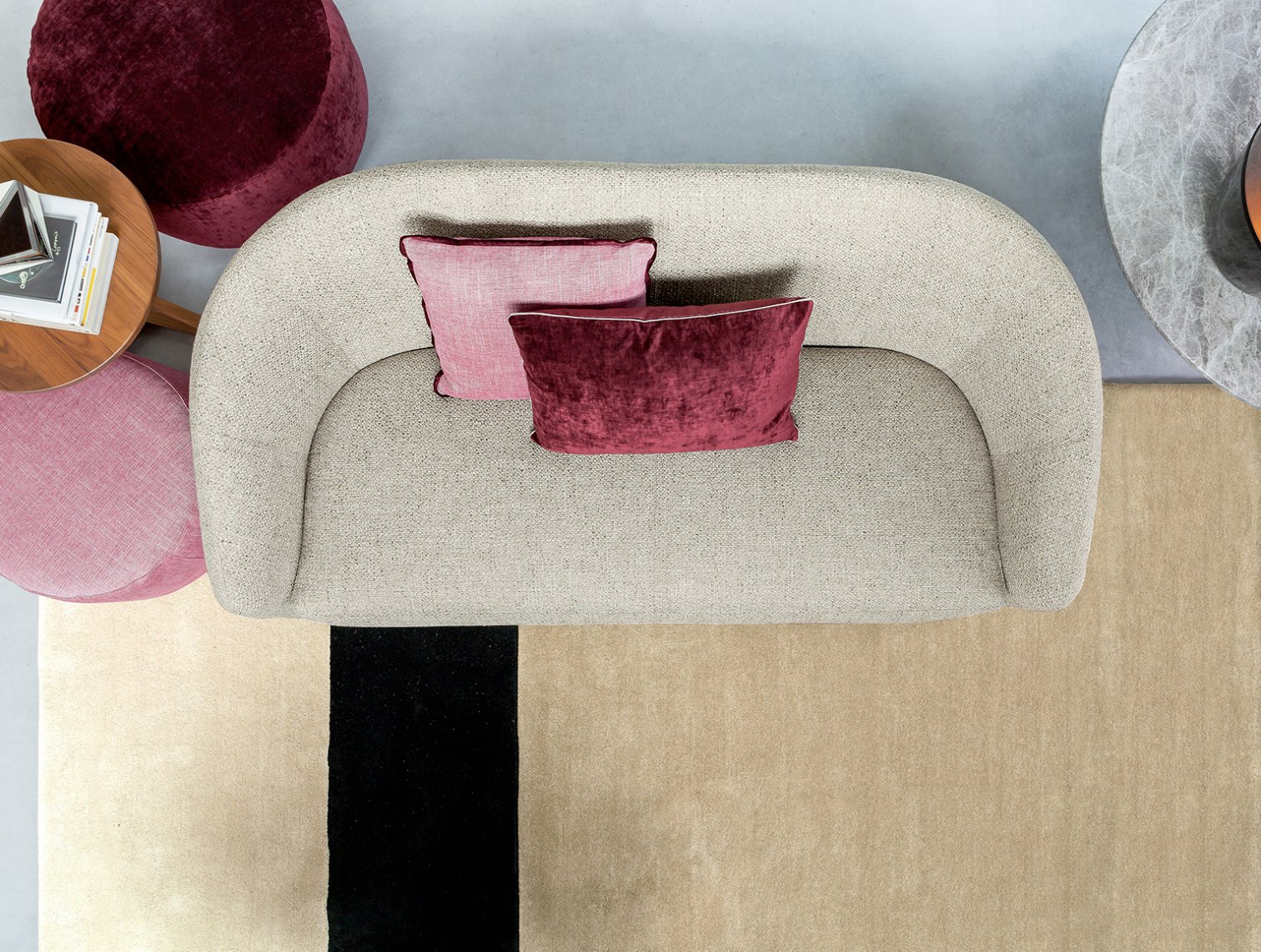 Flexteam, Globe Sofa Divano 200x100 cm