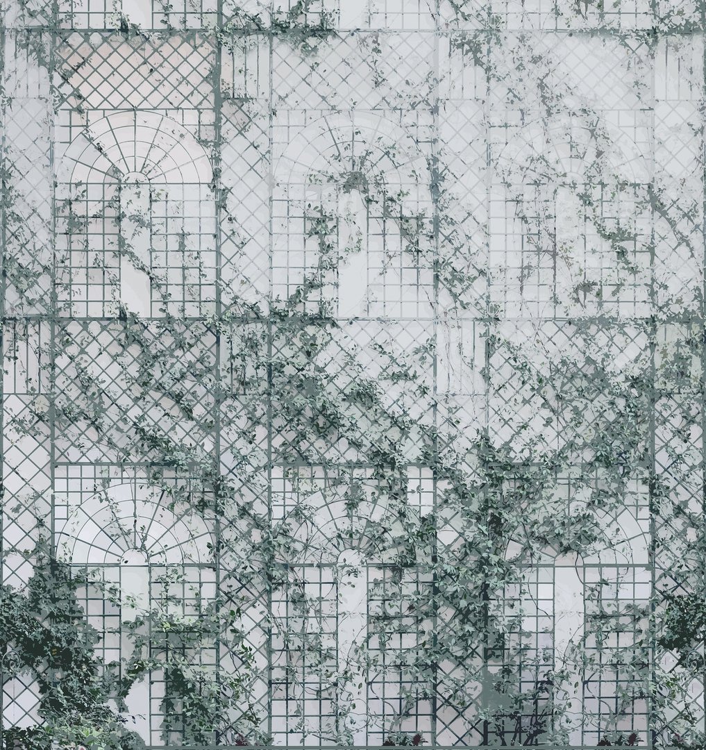 Wall&decò, Treillage Wallpaper