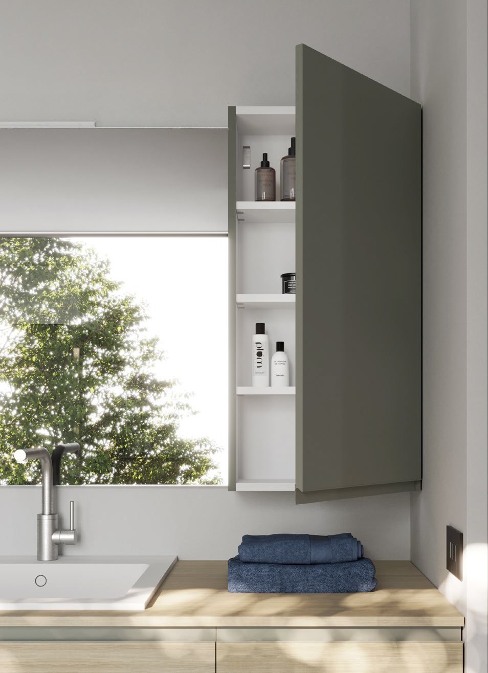Idea, Spazio Time Laundry room L 230+185 cm