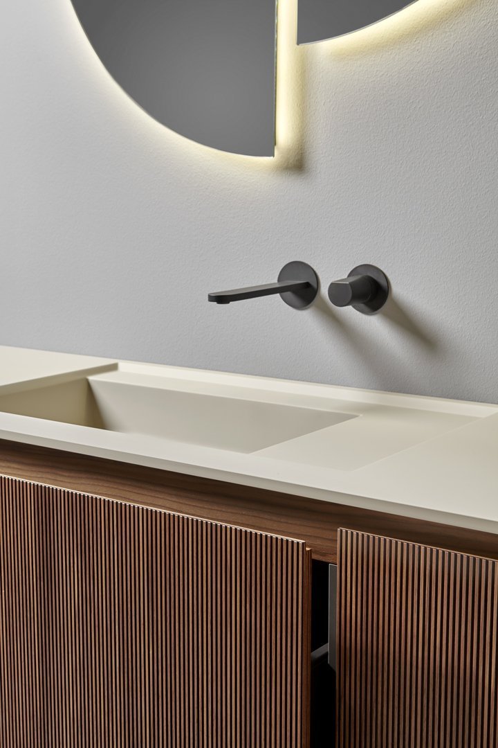 antoniolupi, Binario03 Vanity unit 144x47 cm