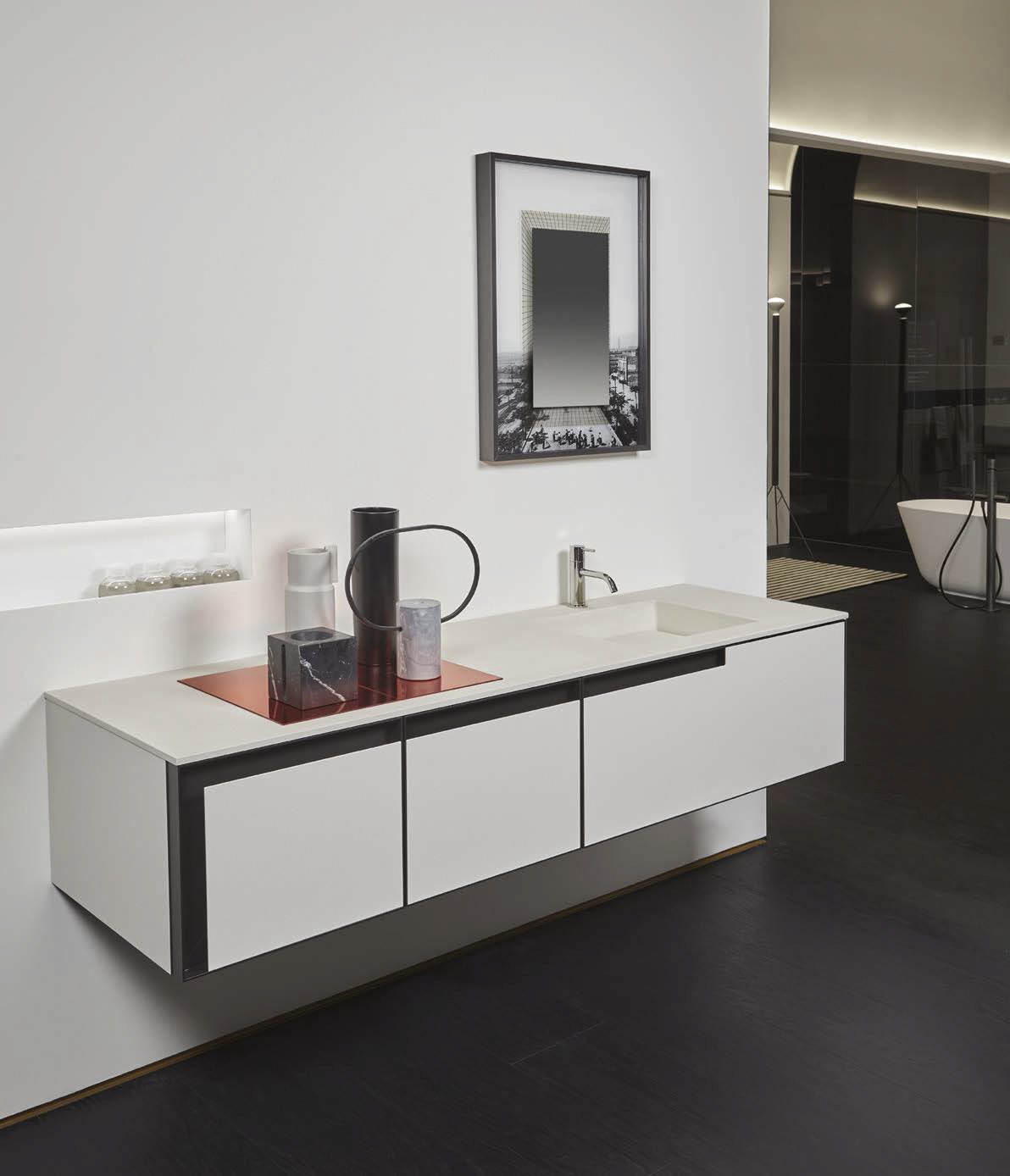 antoniolupi, Atelier Vanity unit 180x54 cm