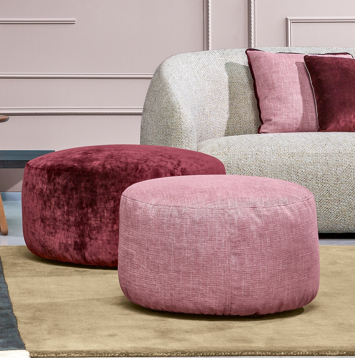 Flexteam, Forever 020 Ø 135 cm Pouf