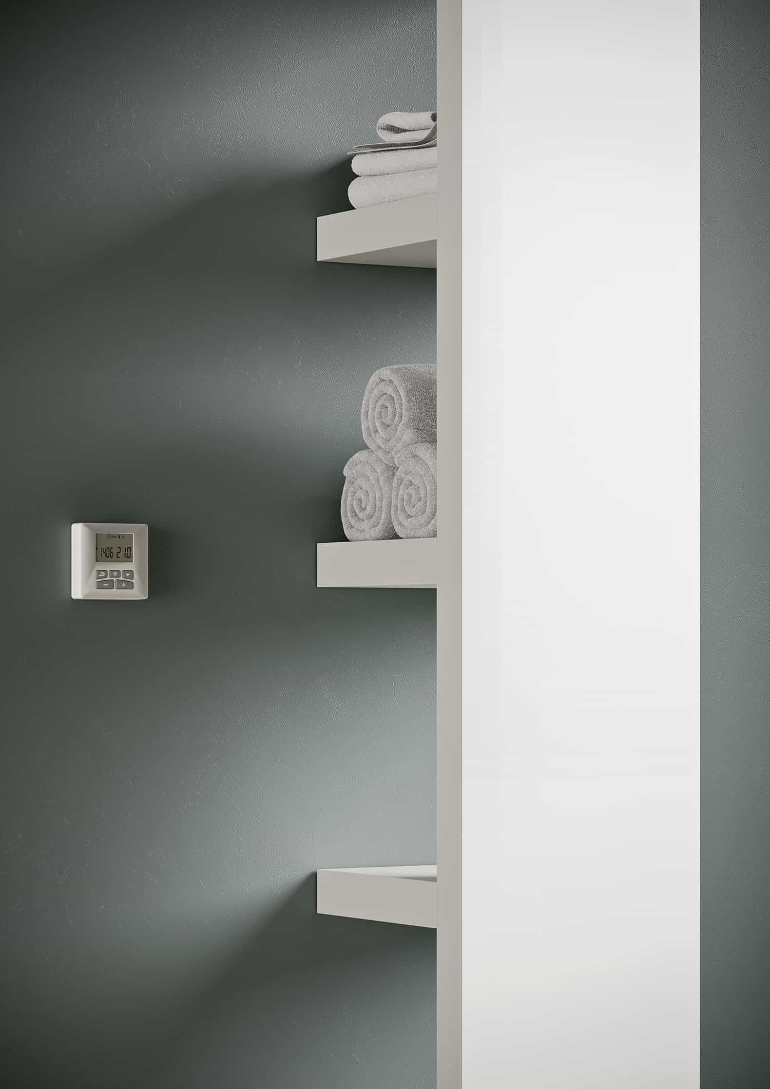 Irsap, Quadraqua Electric towel heater 180x30 cm