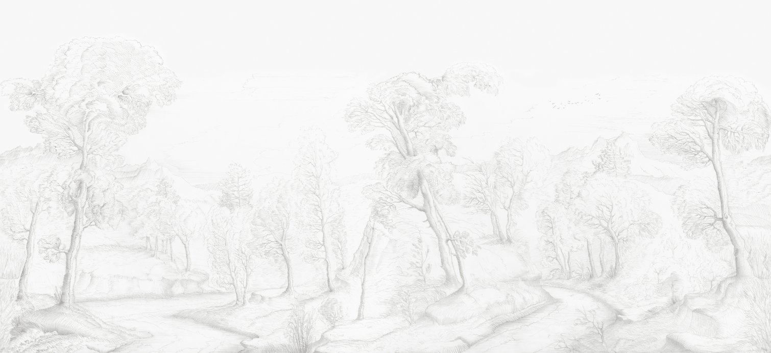 Wall&decò, Inner Forest Wallpaper