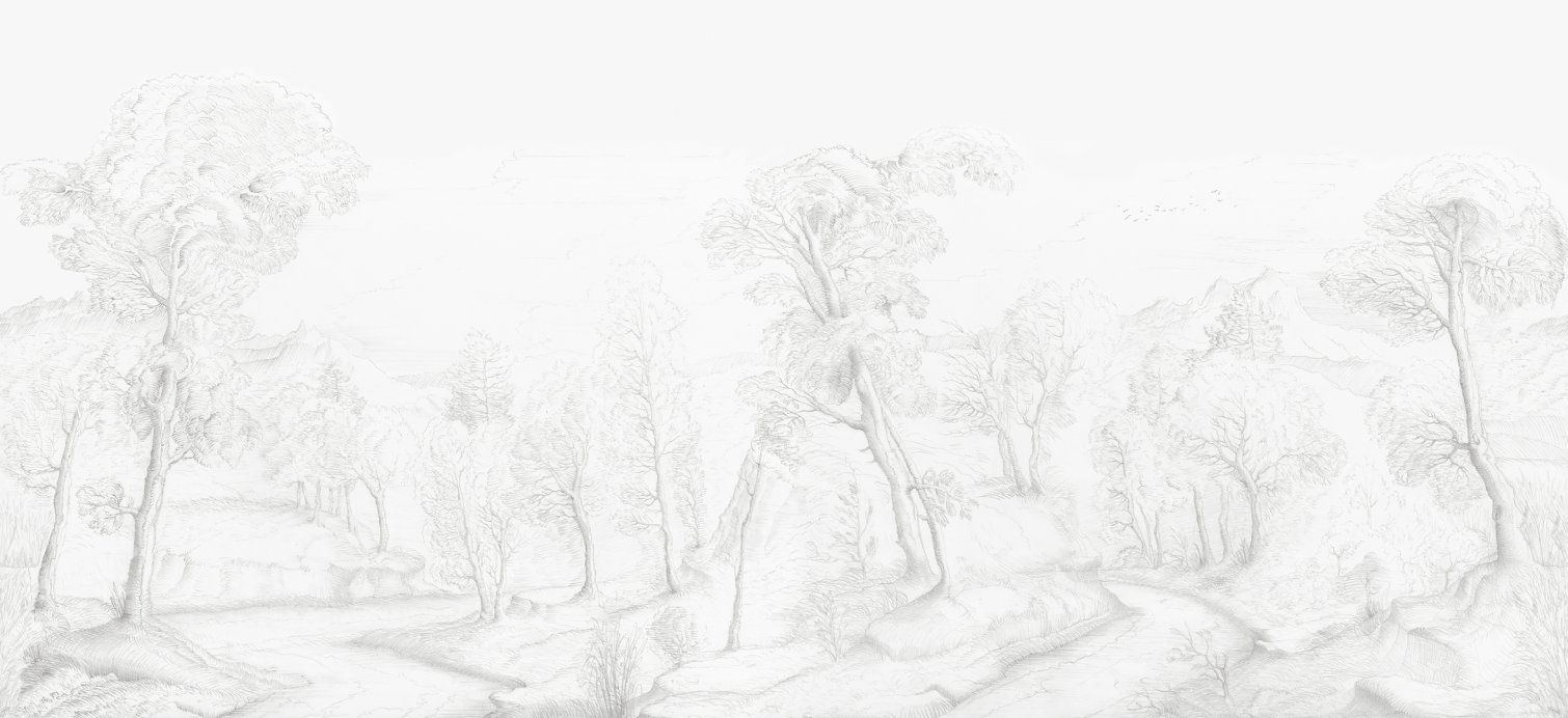 Wall&decò, Inner Forest Wallpaper
