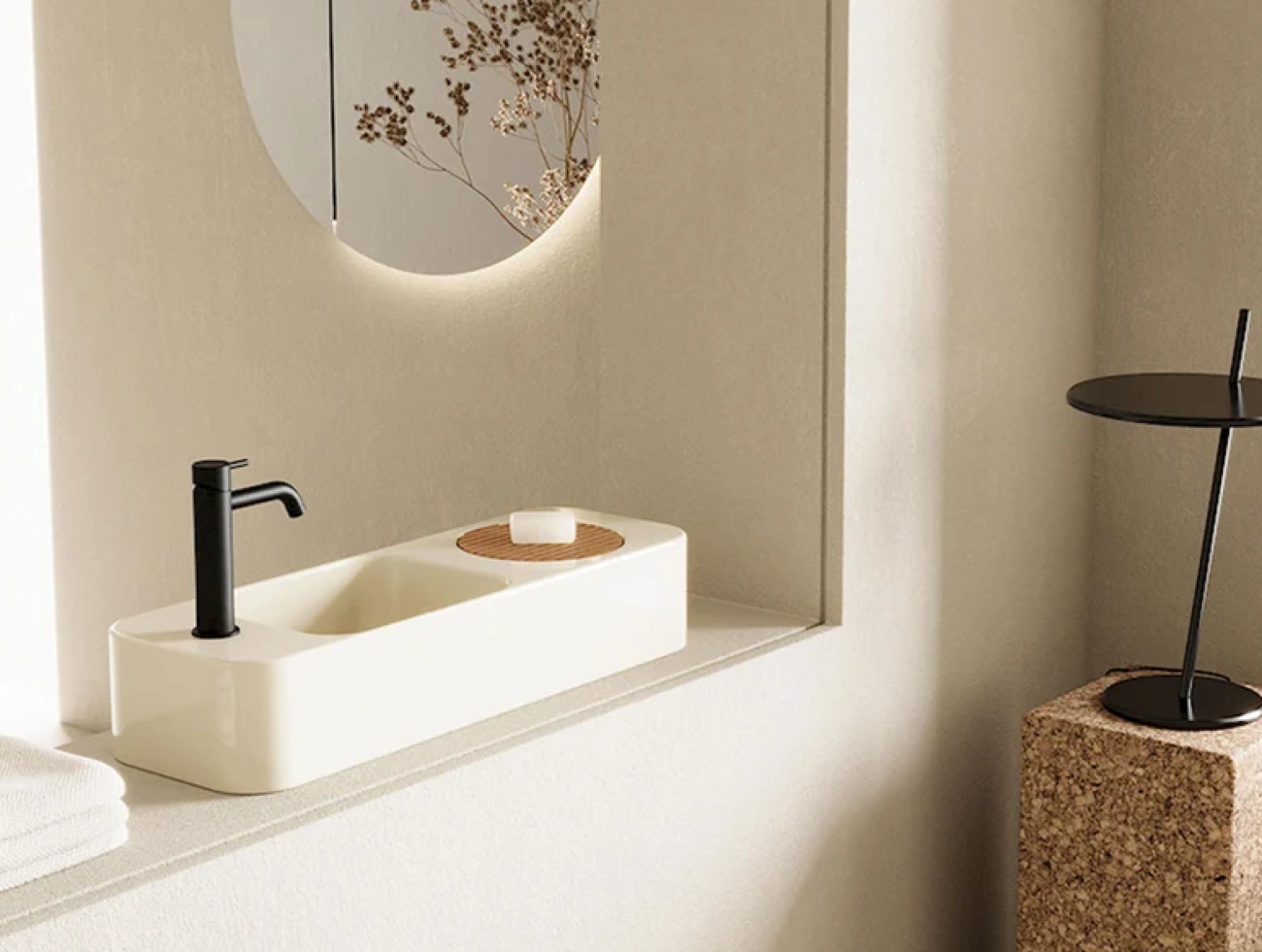 Nic Design, Nanoo Lavabo 75x25 cm