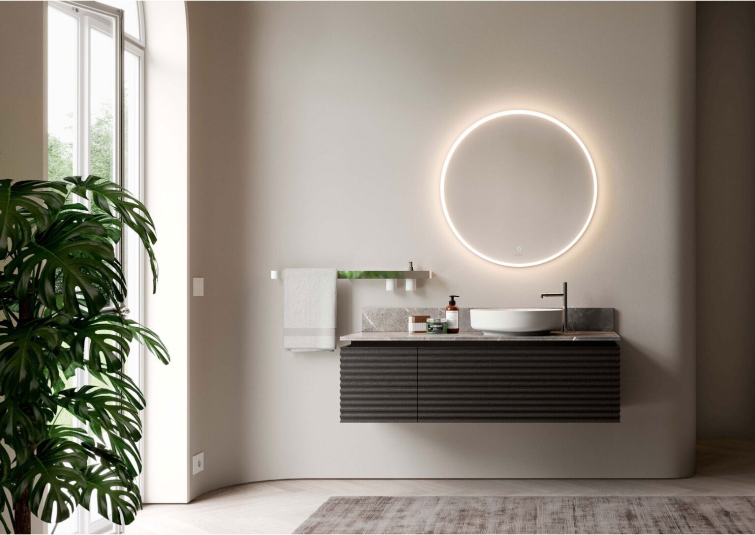 Idea, Eclissi Specchio con illuminazione