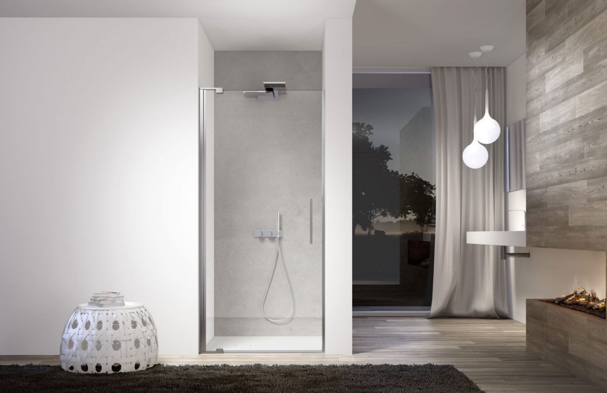 Disenia, Slim Porta doccia L 80 cm