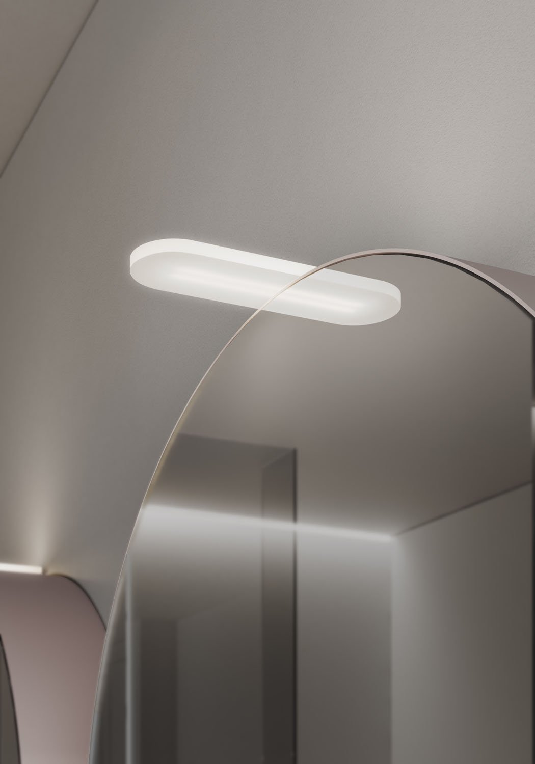 Idea, Giotto Storage mirror diam. 80 cm