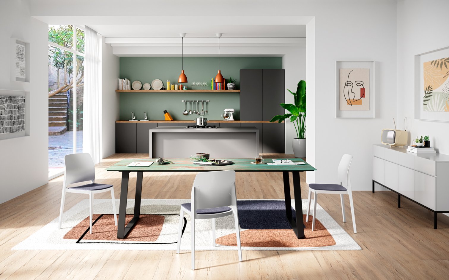 Pointhouse, Otto 220x100 cm Table
