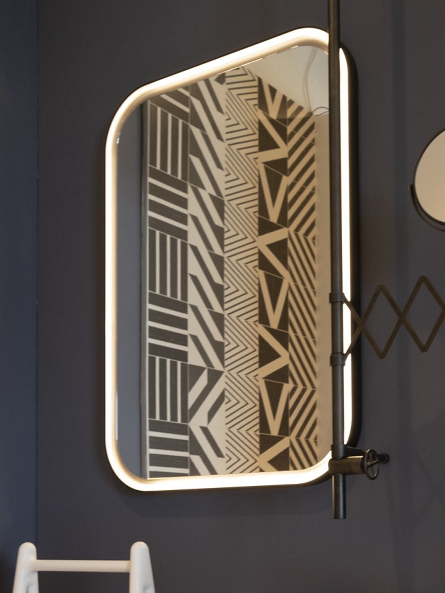 Agape, Memory Specchio con illuminazione 70x100 cm