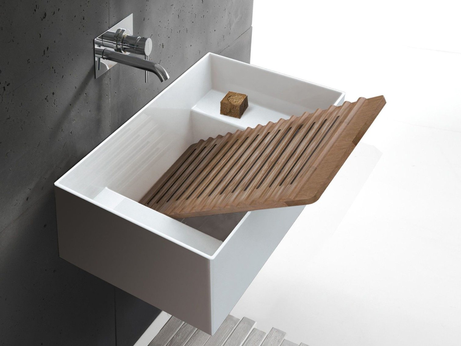Galassia, Meg11 Pro Lavabo-lavatoio 60x38 cm
