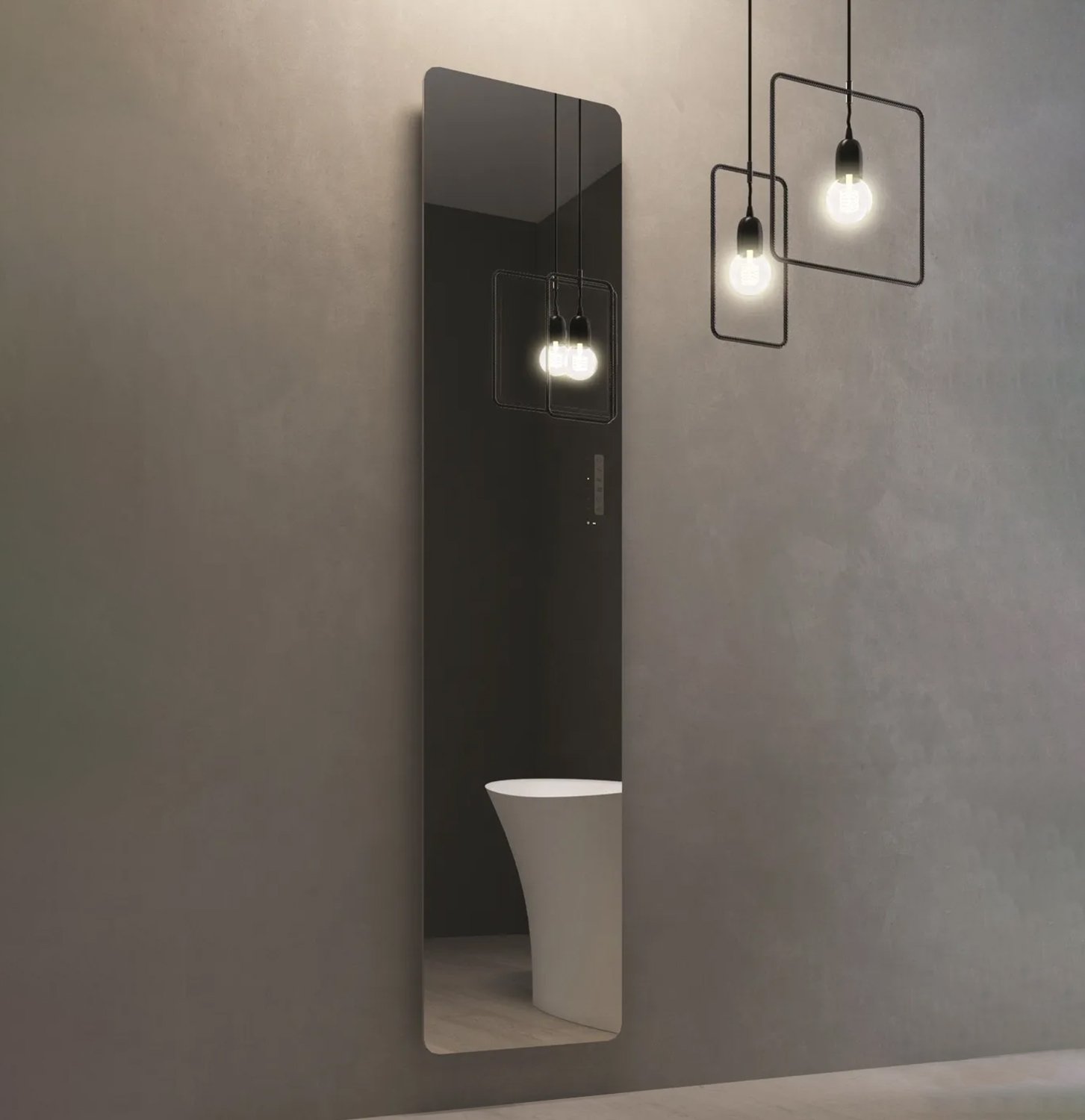 Disenia, Helios Glass Designer radiator 180x40 cm