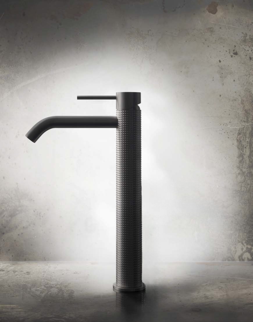 Gessi, Cesello Miscelatore lavabo Black Metal Brushed PVD
