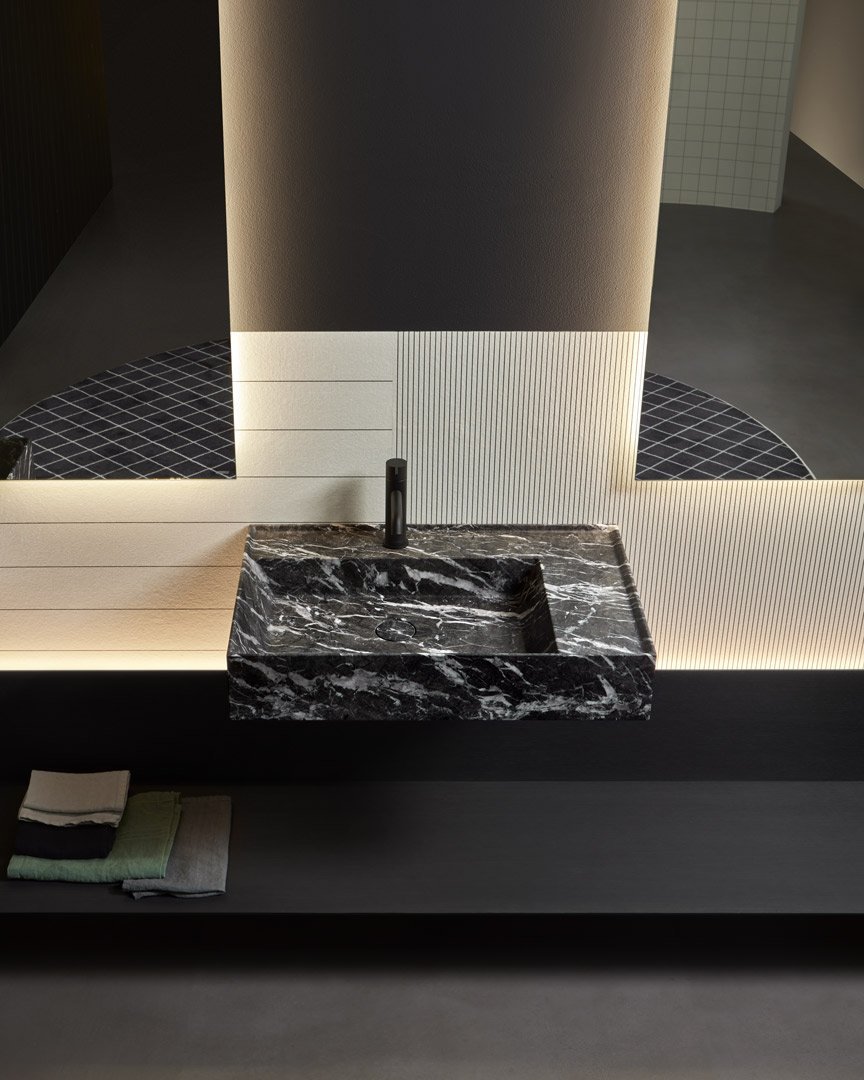 antoniolupi, Graffio Washbasin 72x47 cm