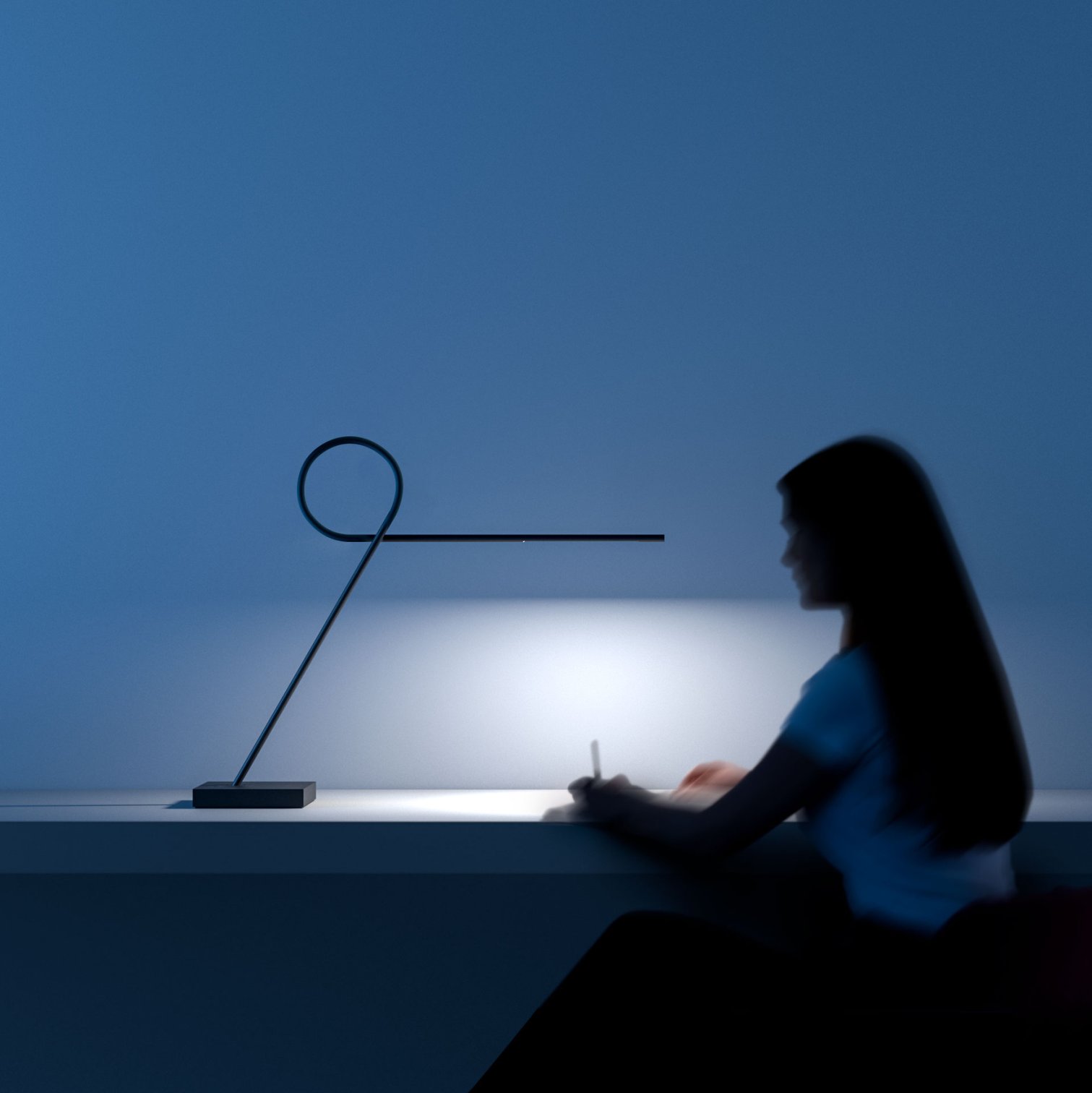 Davide Groppi, Ribbon Lampada da tavolo