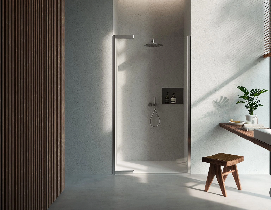 Calibe, Janas Porta doccia L 80 cm