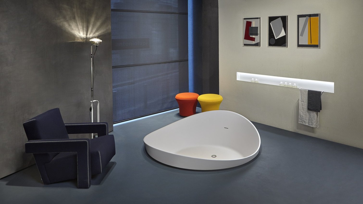 antoniolupi, Dune2 Bathtub 172x168 cm