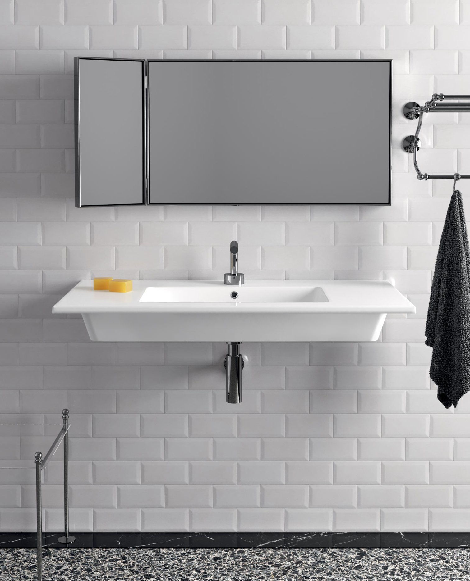 Galassia, Dream Lavabo 121x46 cm
