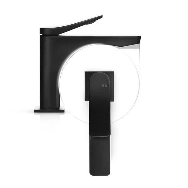 Gessi, Rilievo Miscelatore lavabo Matte Black