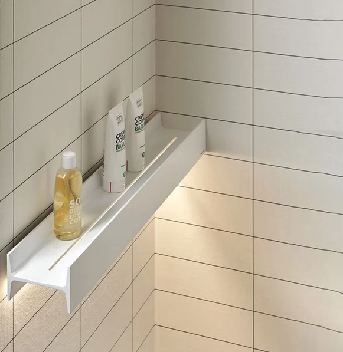 antoniolupi, Letteramuta Mensola doccia L 99 cm