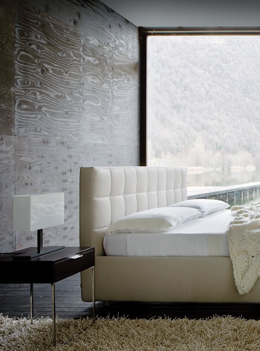 Zanotta, Box Bed for mattress 160x200 cm