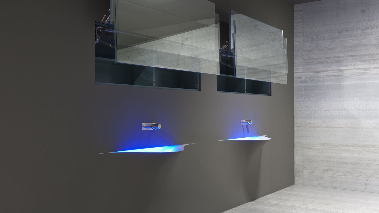 antoniolupi, Silenzio Lavabo 158x38 cm