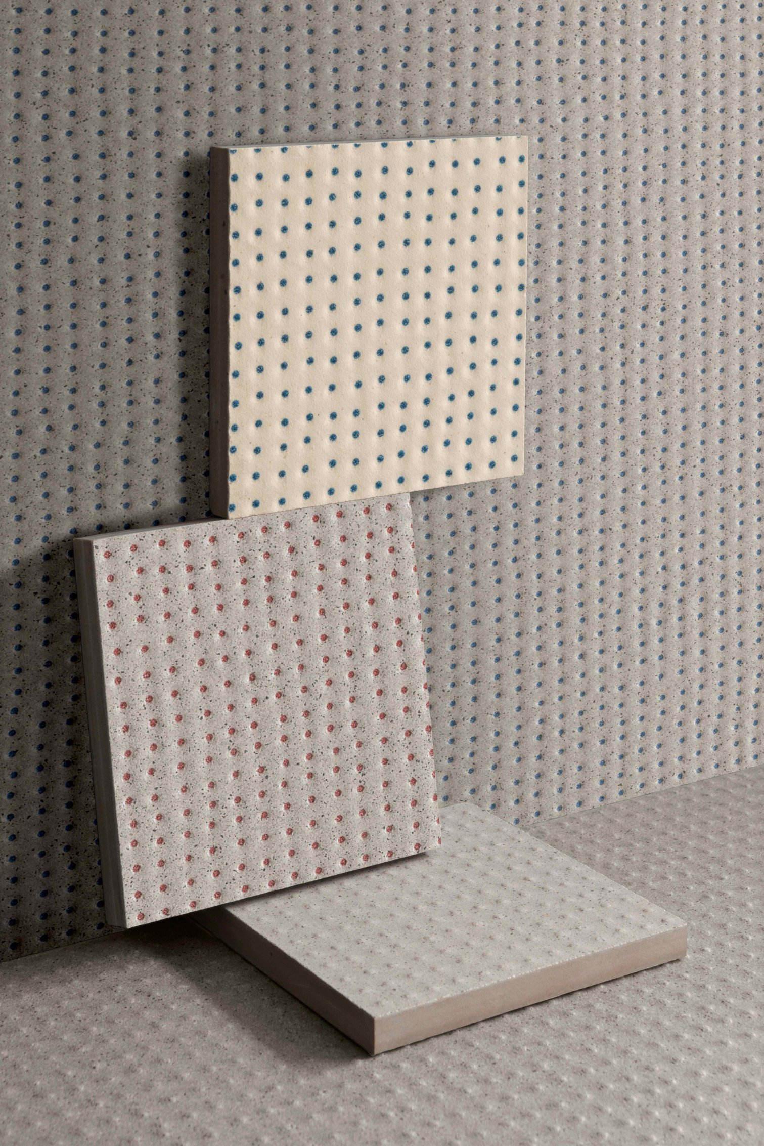 Mutina, Pico Red Dots 60x60 cm