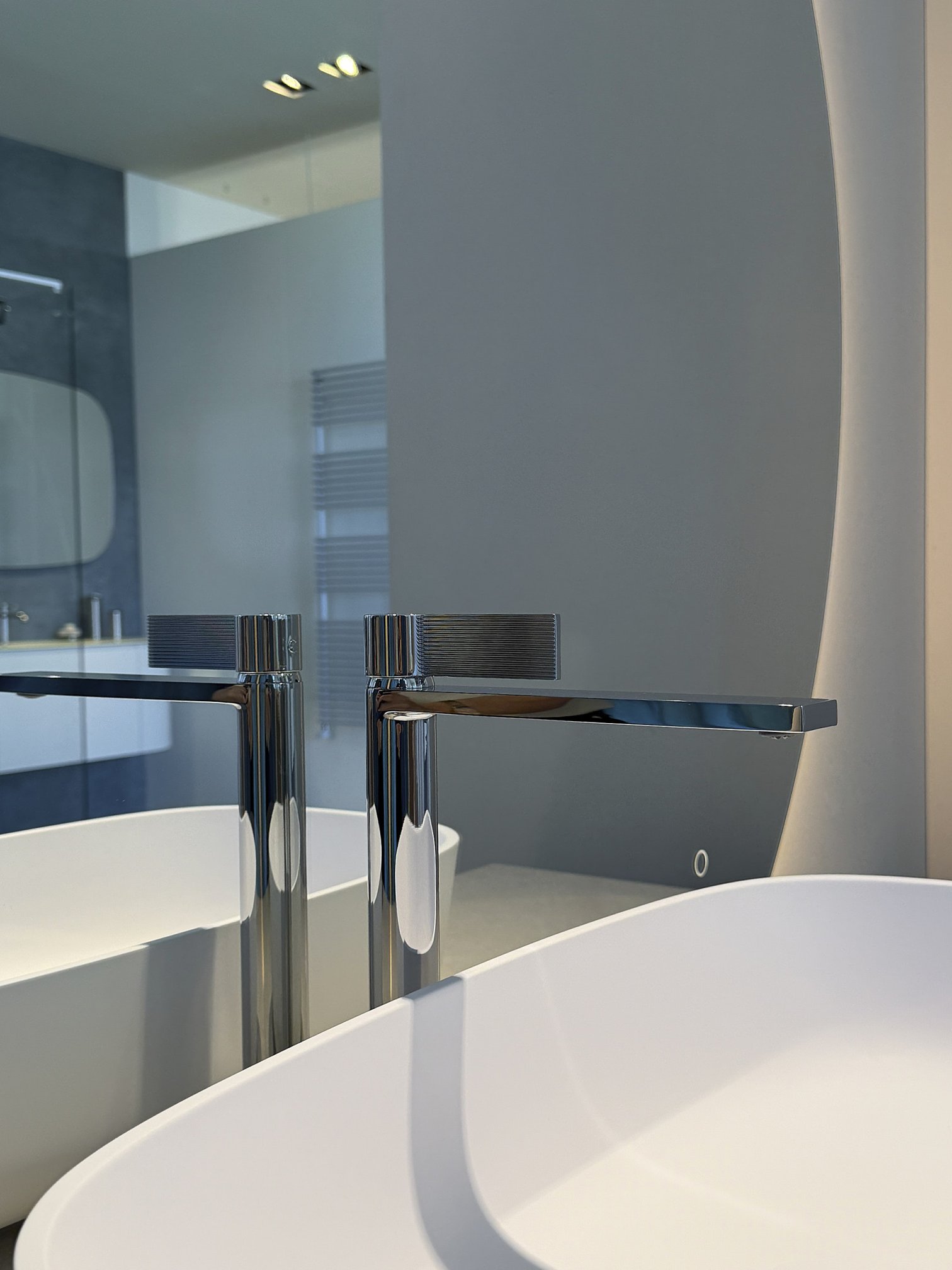 Gessi, Inverso Rigato Miscelatore lavabo