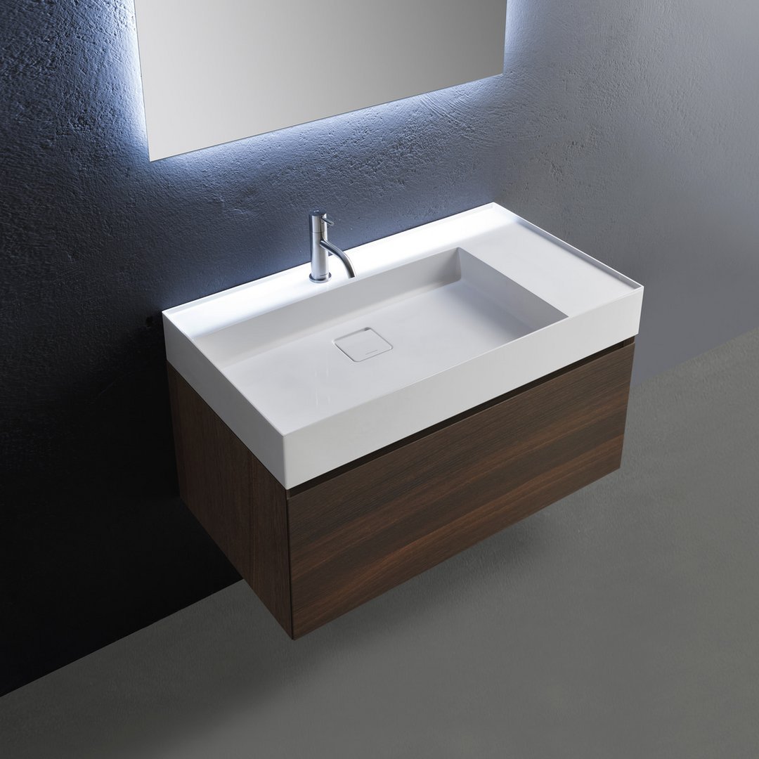 antoniolupi, Graffio Vanity unit 72x47 cm