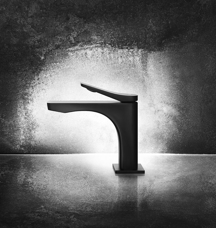 Gessi, Rilievo Miscelatore lavabo Matte Black