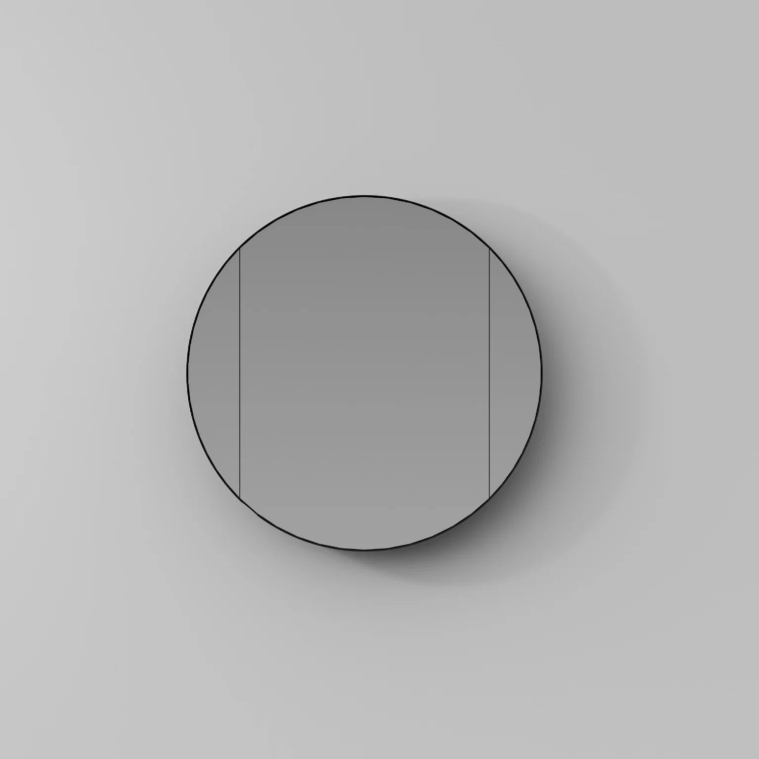 Idea, Giotto Storage mirror diam. 80 cm