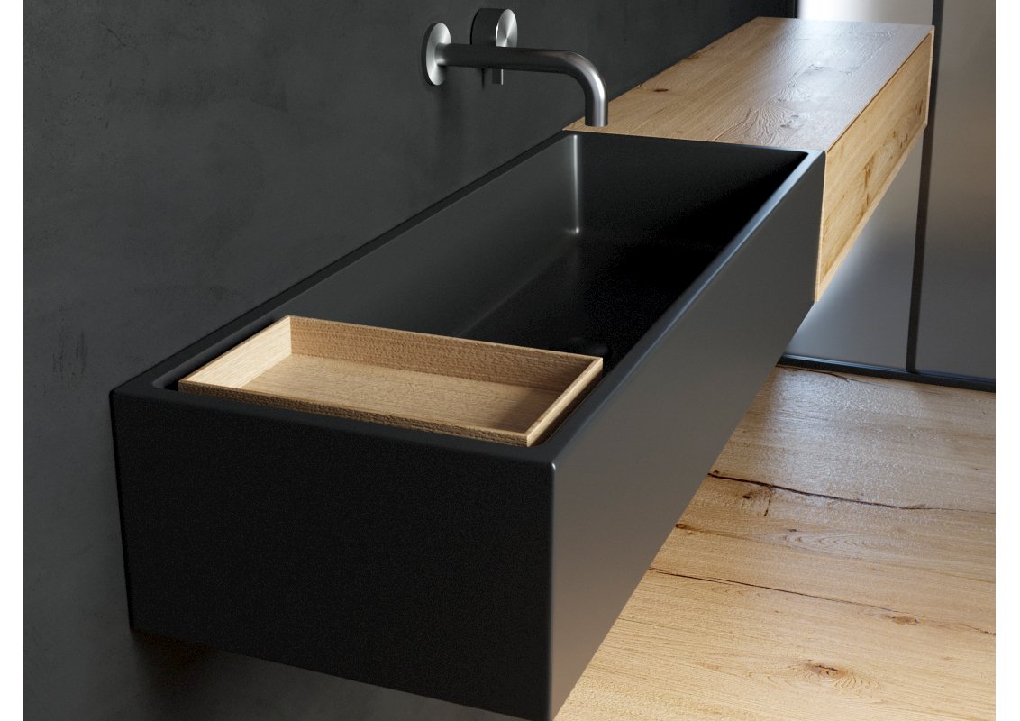 Galassia, Next Narrow Washbasin 100x37 cm