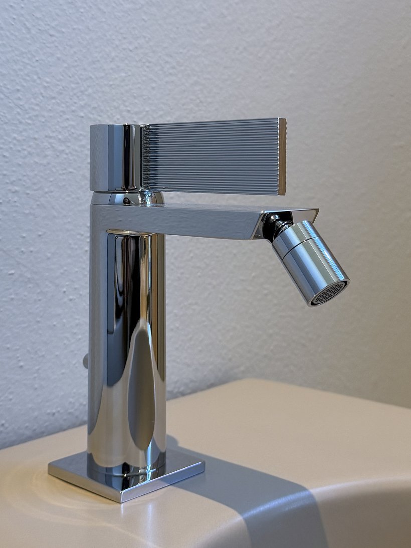 Gessi, Inverso Rigato Miscelatore bidet