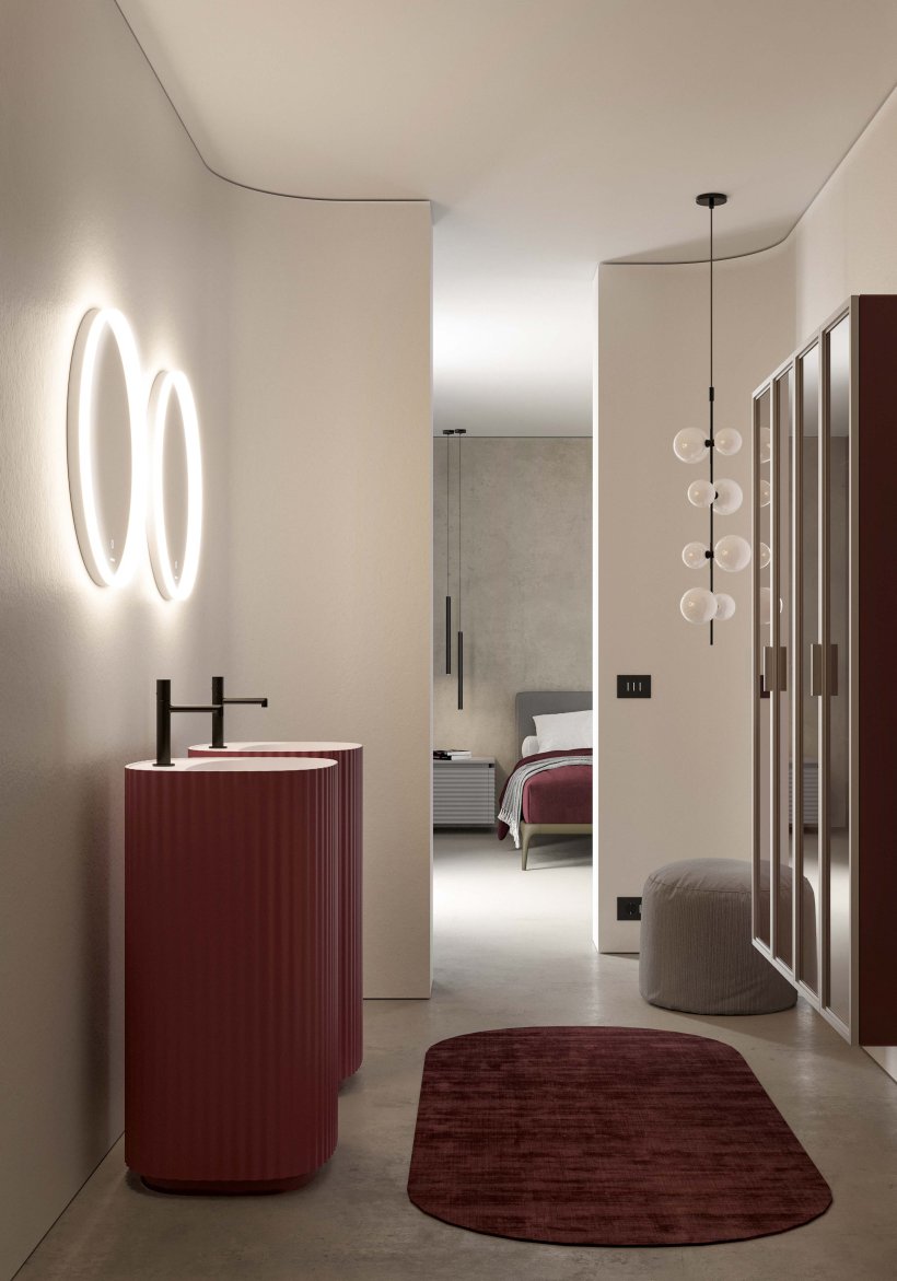 Idea, Giove Lavabo 49x45 cm